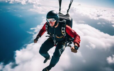 Jak wygląda skok ze spadochronem oczami debiutanta?